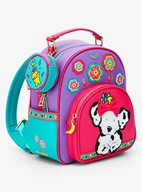 Sanrio Spottie Dottie Floral Color Block Mini Backpack - BoxLunch Exclusive