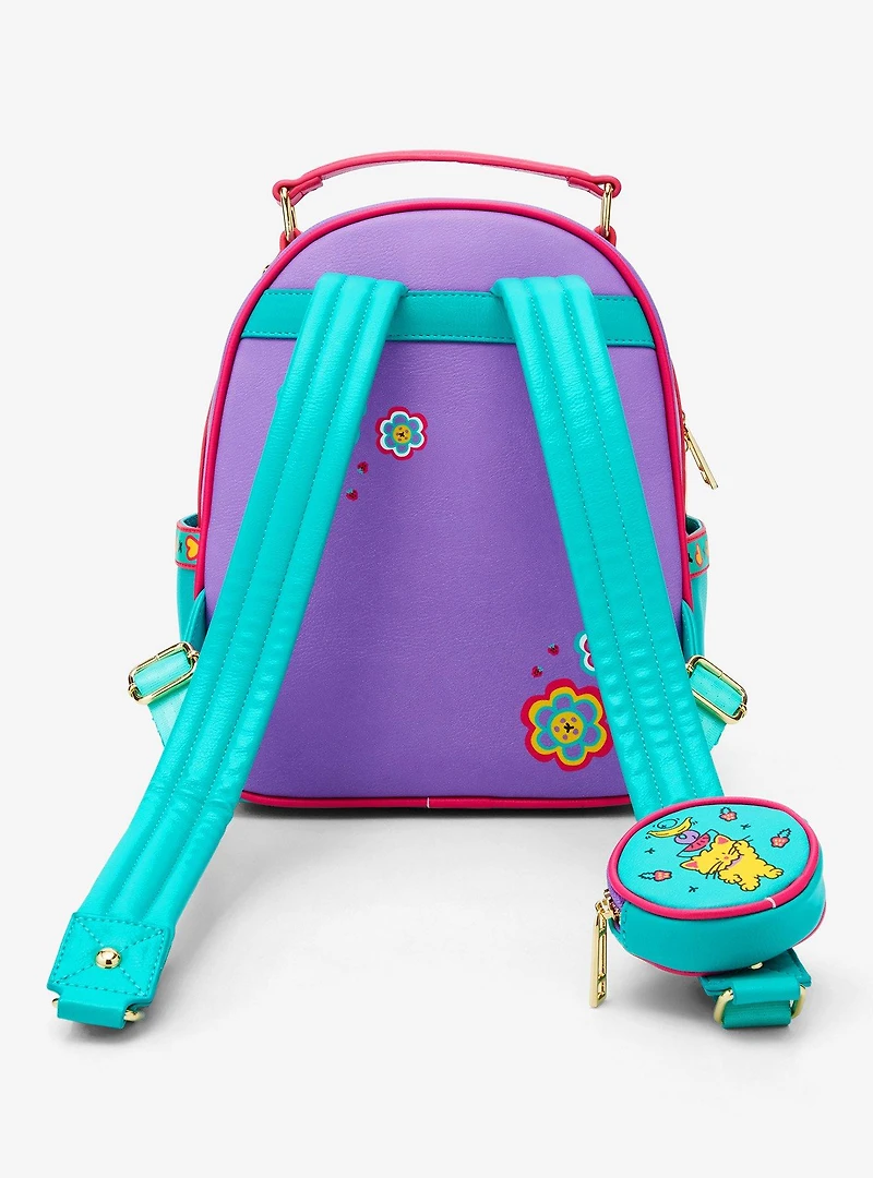 Sanrio Spottie Dottie Floral Color Block Mini Backpack - BoxLunch Exclusive
