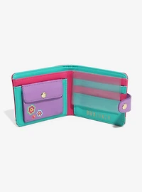 Sanrio Spottie Dottie Floral Color Block Wallet- BoxLunch Exclusive