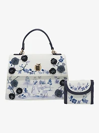Disney Snow White and the Seven Dwarfs Tonal Floral Handbag - BoxLunch Exclusive