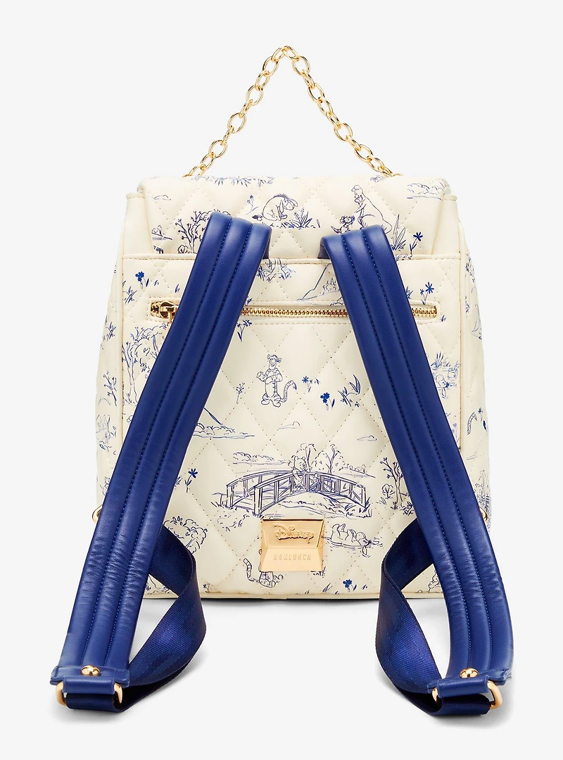 Disney Winnie the Pooh Hundred Acre Wood Quilted Mini Backpack — BoxLunch Exclusive