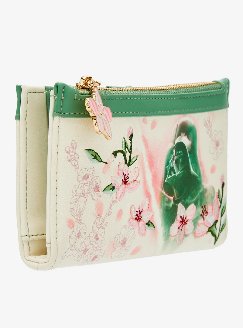 Star Wars Darth Vader Cherry Blossom Wallet — BoxLunch Exclusive