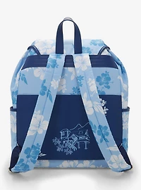 Disney Lilo & Stitch Hibiscus Blue Backpack — BoxLunch Exclusive