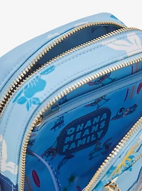 Disney Lilo & Stitch Hibiscus Blue Crossbody Bag — BoxLunch Exclusive