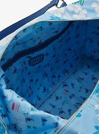 Disney Lilo & Stitch Hibiscus Blue Duffle Bag — BoxLunch Exclusive