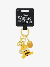 Disney Winnie the Pooh Bee Costume Pooh Bear Multi-Charm Keychain