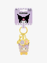 Loungefly Sanrio Kuromi Spring Costume Multi-Charm Keychain