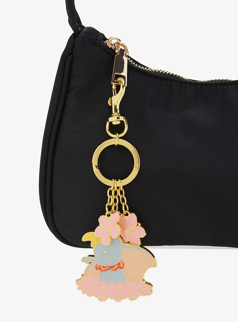 Loungefly Disney Dumbo Cherry Blossom Multi-Charm Keychain