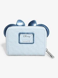 Loungefly Disney Minnie Mouse Blue Butterfly Zip Wallet — BoxLunch Exclusive