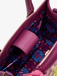 Loungefly Disney Beauty and the Beast Belle Stained Glass Portrait Crossbody Bag - BoxLunch Exclusive