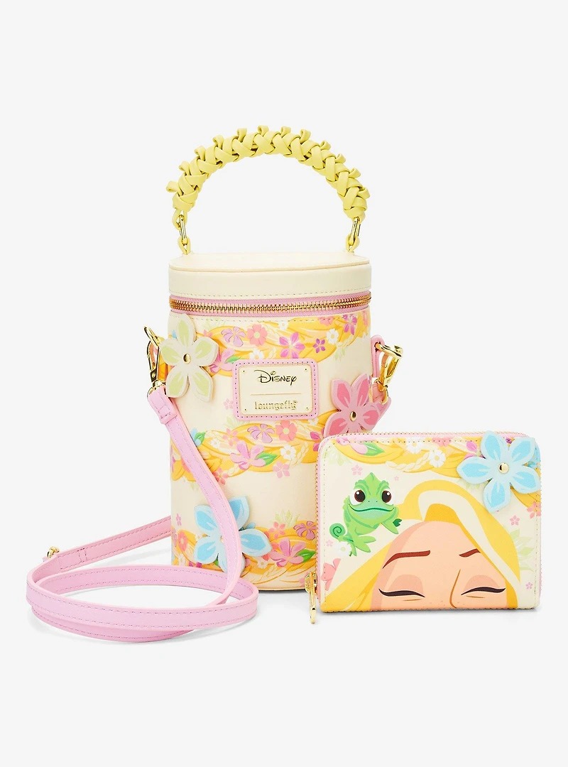 Loungefly Disney Tangled Rapunzel & Pascal Golden Hair Wallet — BoxLunch Exclusive