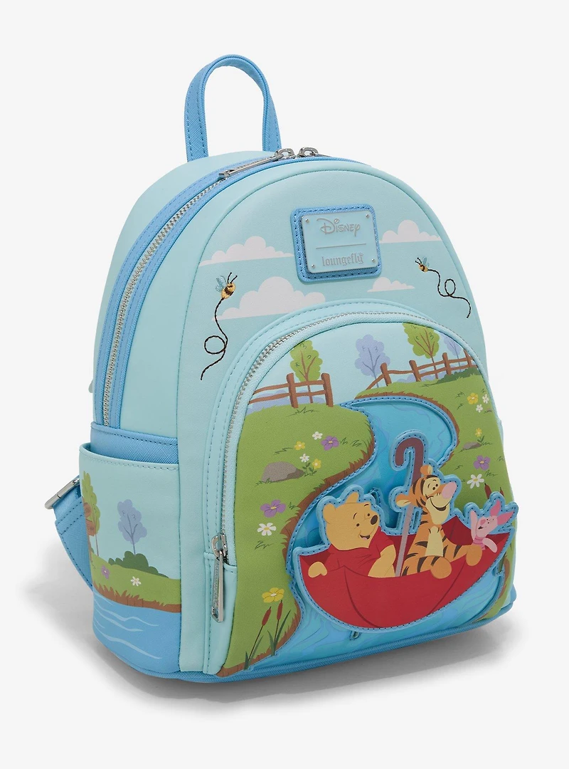 Loungefly Disney Winnie the Pooh Umbrella Scene Mini Backpack - BoxLunch Exclusive
