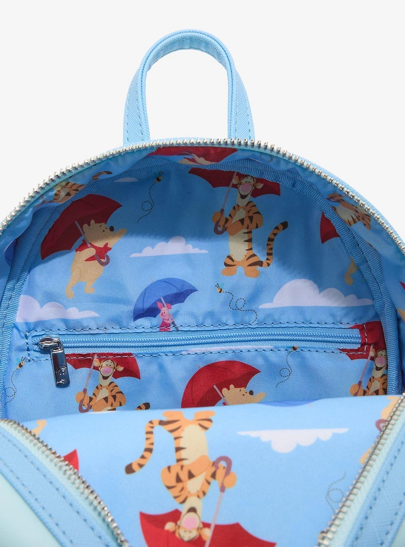 Loungefly Disney Winnie the Pooh Umbrella Scene Mini Backpack - BoxLunch Exclusive