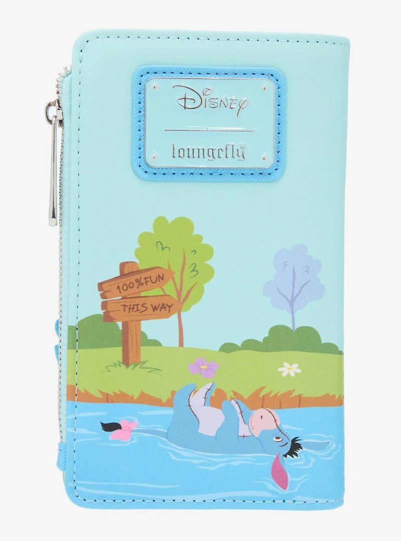 Loungefly Disney Winnie the Pooh Umbrella Scene Snap Wallet - BoxLunch Exclusive