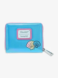 Loungefly Sanrio Hello Kitty Mermaid Metallic Zip Wallet — BoxLunch Exclusive