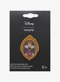 Loungefly Disney Snow White and the Seven Dwarfs Evil Queen Lenticular Portrait Enamel Pin