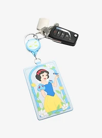 Disney Snow White and the Seven Dwarfs Snow White Floral Retractable Lanyard