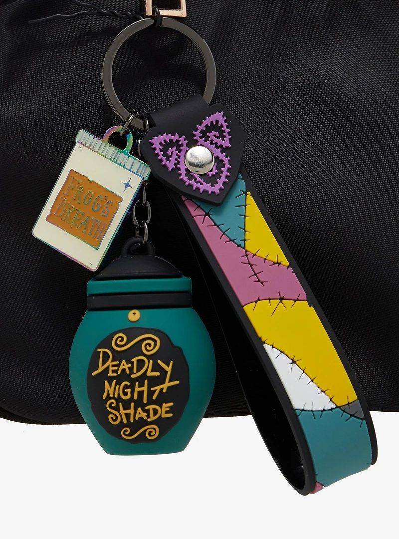 Disney The Nightmare Before Christmas Sally Potions Multi-Charm Keychain