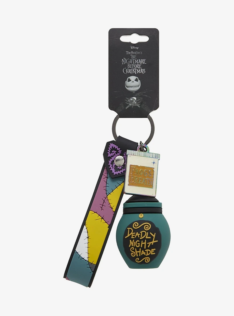 Disney The Nightmare Before Christmas Sally Potions Multi-Charm Keychain