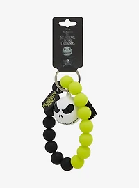 Disney The Nightmare Before Christmas Jack Skellington Beaded Keychain