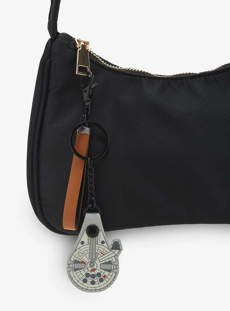 Star Wars Millennium Falcon AirTag Holder Keychain
