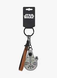 Star Wars Millennium Falcon AirTag Holder Keychain