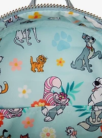 Loungefly Disney Dogs & Cats Denim Mini Backpack