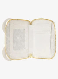 Loungefly Disney Minnie Mouse Ears Lace Wedding Small Zip Wallet