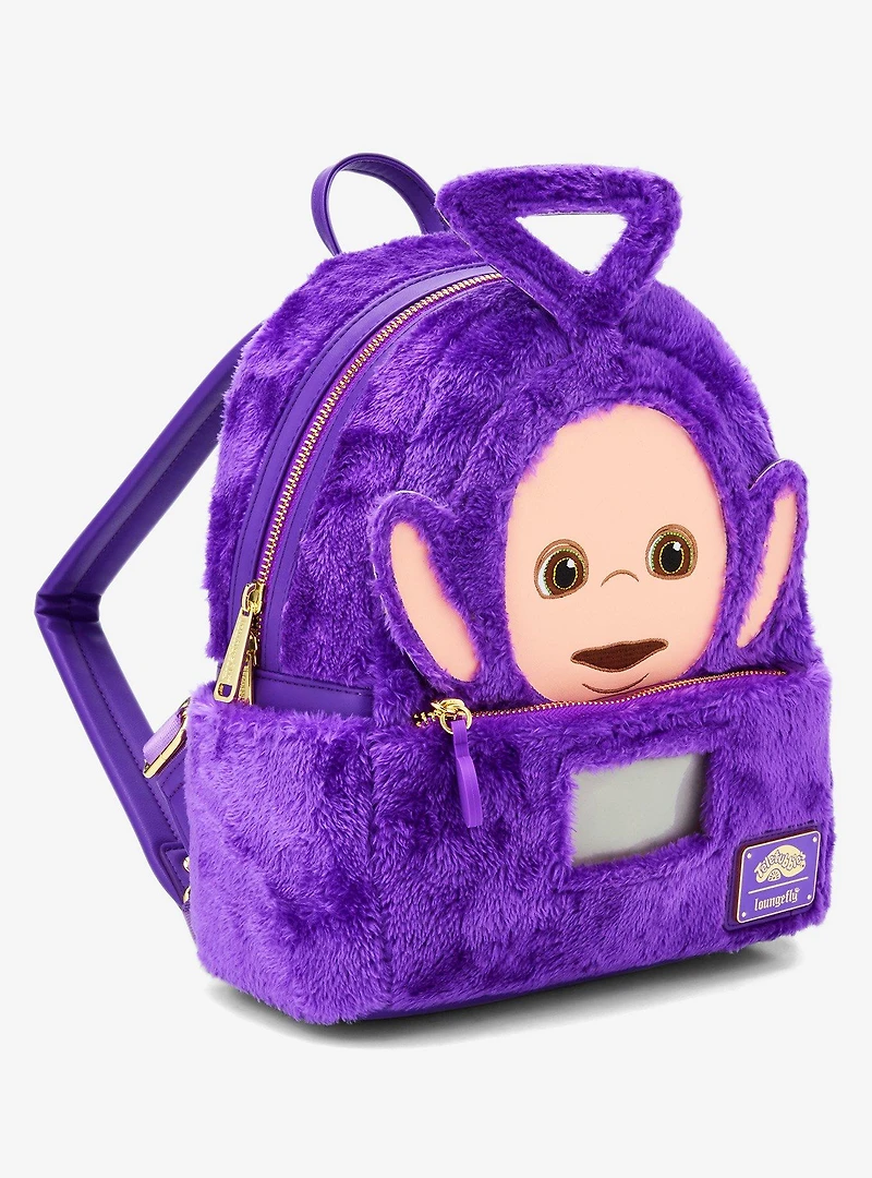 Loungefly Teletubbies Tinky Winky Figural Plush Light-Up Mini Backpack
