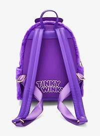 Loungefly Teletubbies Tinky Winky Figural Plush Light-Up Mini Backpack
