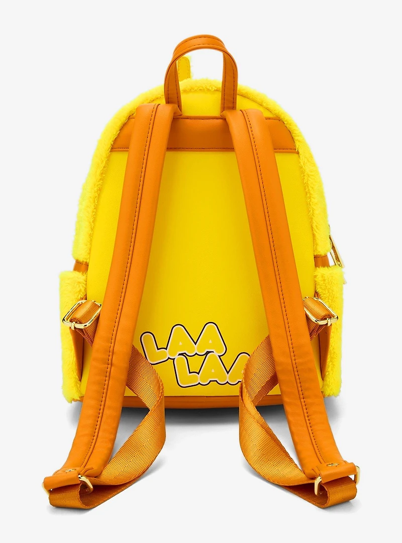 Loungefly Teletubbies Laa-Laa Figural Plush Light-Up Mini Backpack