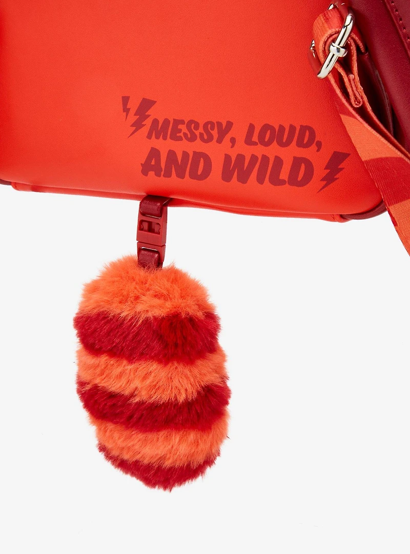Loungefly Disney Pixar Turning Red Mei Red Panda Figural Mini Backpack