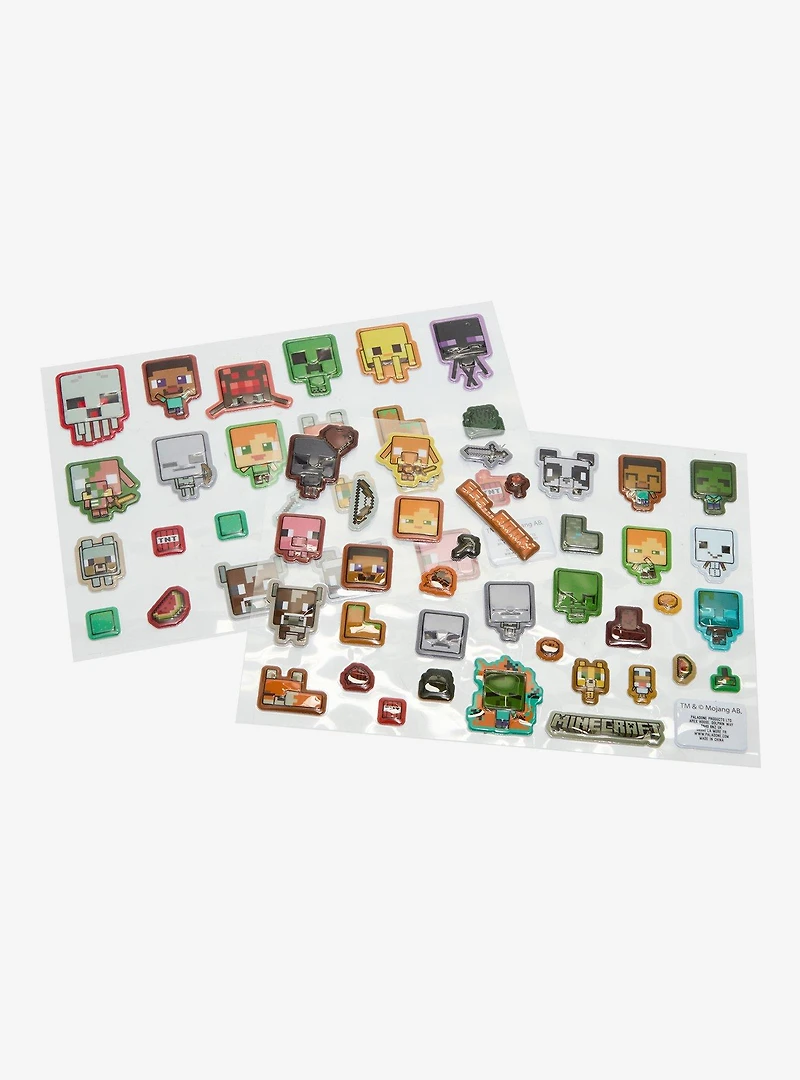 Minecraft Puffy Gadget Decals Set
