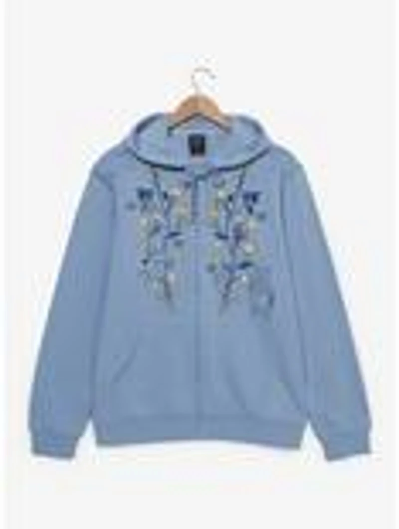 Disney Winnie the Pooh Floral Bear Zippered Hoodie - BoxLunch Exclusive