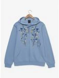 Disney Winnie the Pooh Floral Bear Zippered Hoodie - BoxLunch Exclusive