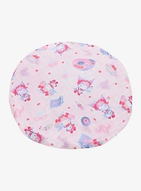 Sanrio My Melody and Kuromi Diner Reversible Satin Bonnet - BoxLunch Exclusive