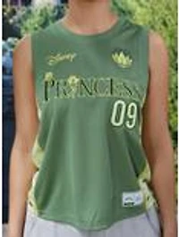 Disney the Princess and Frog Tiana Women's Cropped Basketball Jersey — BoxLunch Exclusive