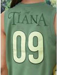 Disney the Princess and Frog Tiana Women's Cropped Basketball Jersey — BoxLunch Exclusive