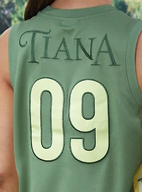 Disney the Princess and Frog Tiana Women's Cropped Basketball Jersey — BoxLunch Exclusive