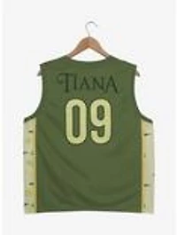 Disney the Princess and Frog Tiana Women's Plus Cropped Basketball Jersey — BoxLunch Exclusive