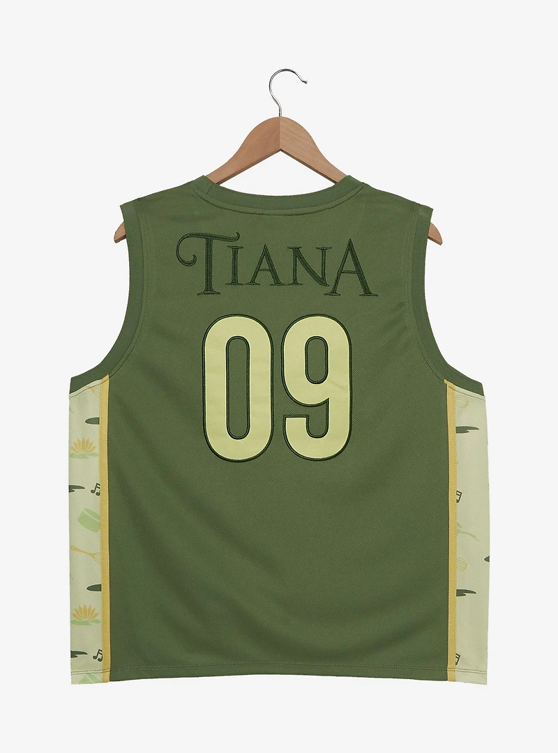 Disney the Princess and Frog Tiana Women's Plus Cropped Basketball Jersey — BoxLunch Exclusive