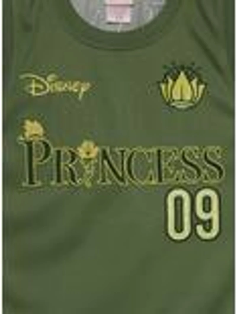 Disney the Princess and Frog Tiana Women's Plus Cropped Basketball Jersey — BoxLunch Exclusive
