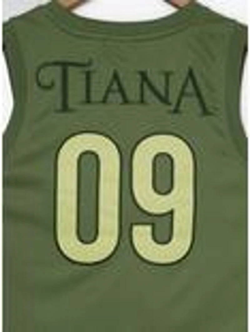 Disney the Princess and Frog Tiana Women's Plus Cropped Basketball Jersey — BoxLunch Exclusive