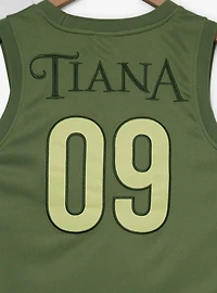 Disney the Princess and Frog Tiana Women's Plus Cropped Basketball Jersey — BoxLunch Exclusive