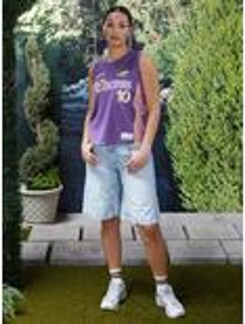 Disney Tangled Rapunzel Embroidered Women's Cropped Basketball Jersey — BoxLunch Exclusive