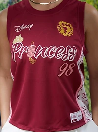 Disney Mulan Embroidered Women's Cropped Basketball Jersey — BoxLunch Exclusive