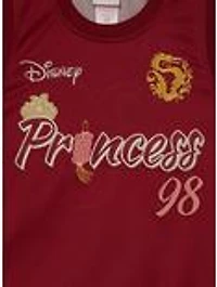 Disney Mulan Embroidered Women's Plus Cropped Basketball Jersey — BoxLunch Exclusive