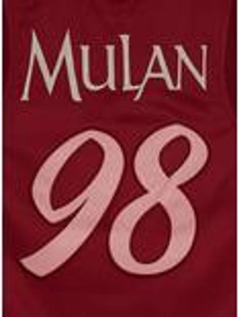 Disney Mulan Embroidered Women's Plus Cropped Basketball Jersey — BoxLunch Exclusive