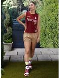 Disney Beauty and the Beast Belle Women's Cropped Basketball Jersey — BoxLunch Exclusive