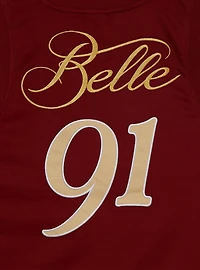 Disney Beauty and the Beast Belle Women's Plus Cropped Basketball Jersey — BoxLunch Exclusive